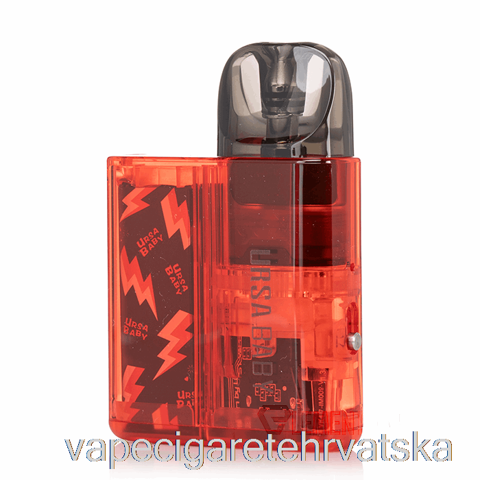 Vape Hrvatska Lost Vape Ursa Baby 18w Pod System Red Clear